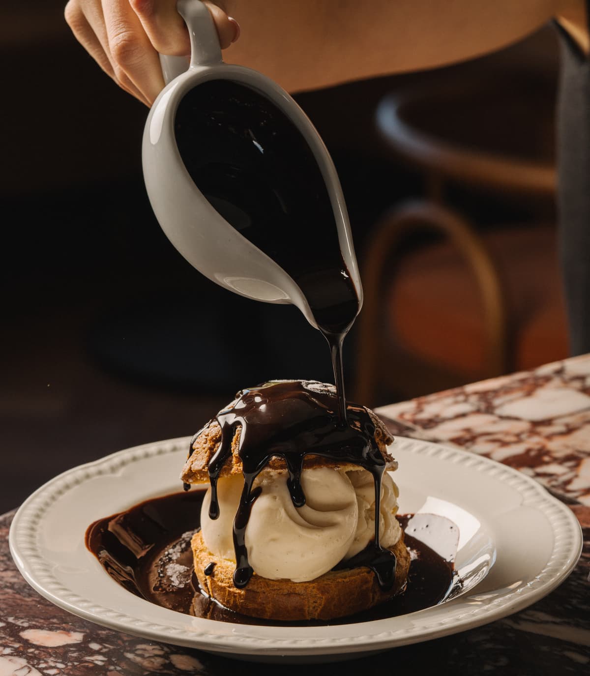 Campaign photography – chocolate dessert photography