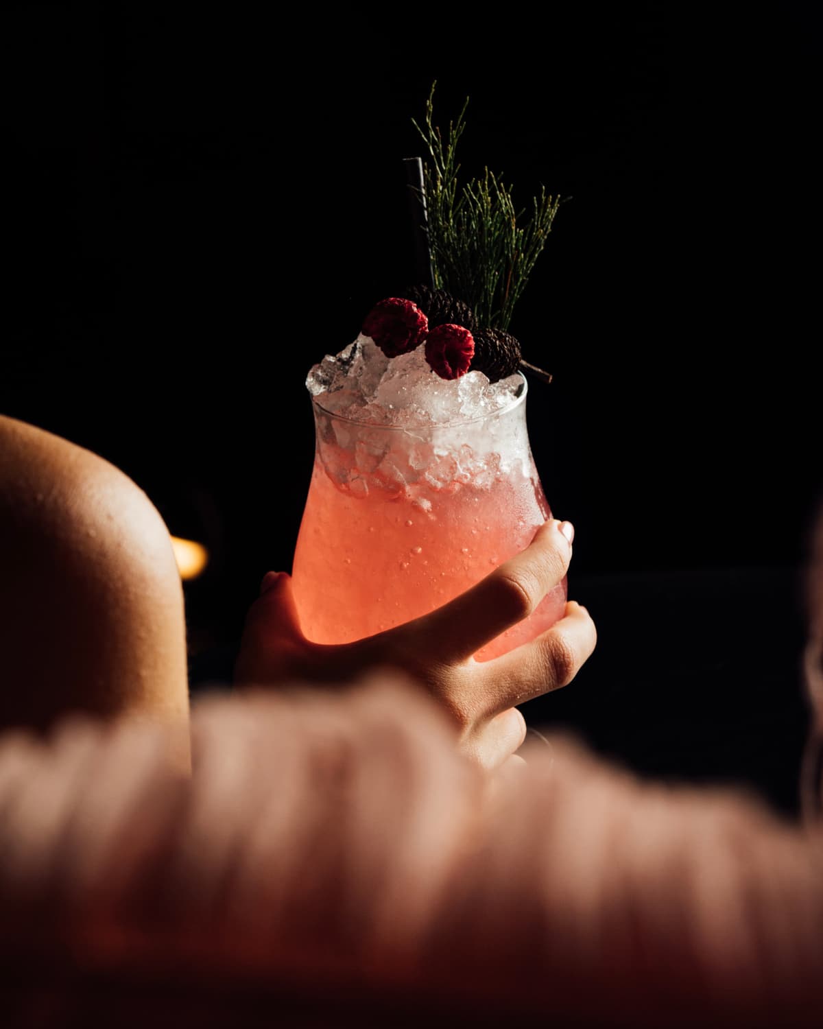 Campaign photography – handheld cocktail photography